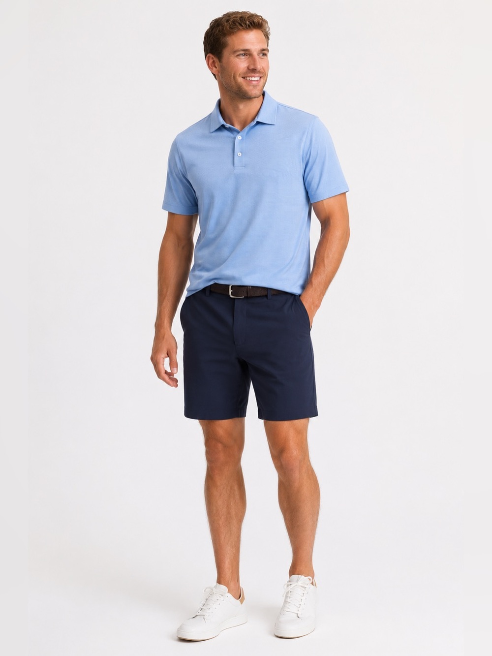 New Vineyard Vines Sz 42 8 Inch Performance Shorts Navy Blue